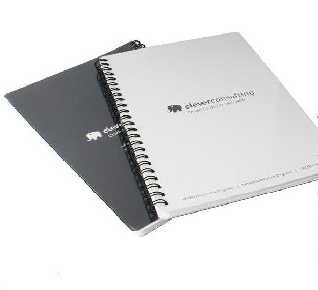 High quantliy Customized Print agenda reinforced spiral notebook
