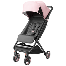 Original Xiaomi MiTU Folding Stroller One-handed seconds, boarding free shipping, four-wheel independent damping, sitting and lying