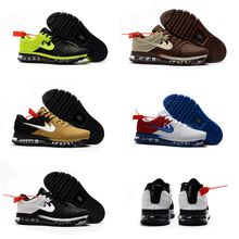 Drop Shipping Famous Air Cushion 2017 Kpu Mens Sports Athletic Running Shoes Sports Shoes Sneaker Trainers shoes Size 40-47