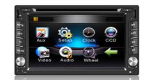 6.2inch with gps bluetooth+touch sreen universal 2 din car dvd player FOR all cars