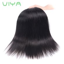 VIYA Malaysian Virgin Hair Straight Extension Unprocessed Human Hair Bundles Free Shipping 10-30 Inch 3 Piece WE