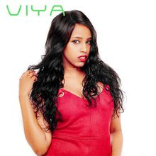VIYA Unprocessed Hair Extension Brazilian Virgin Hair Body Wave Human Hair Weaves 3 Bundles Deals Women Natural Color Hair WY905D